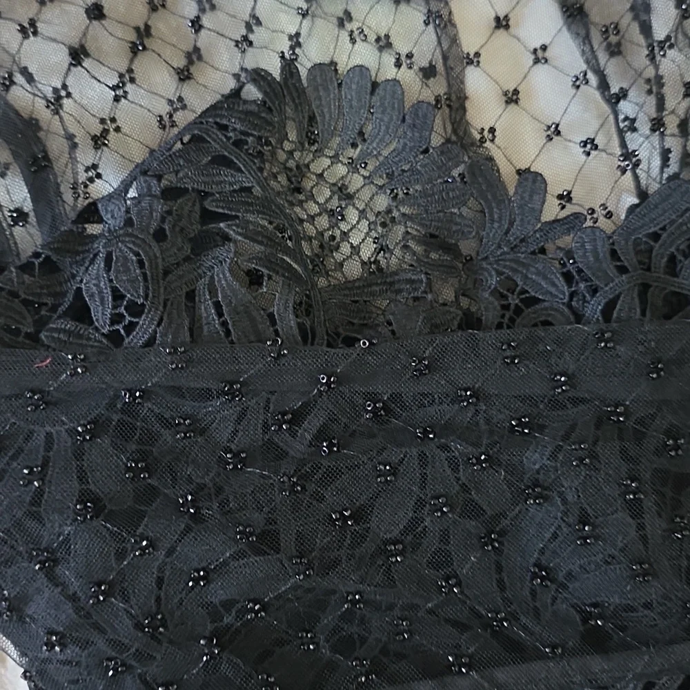 Self-Portrait Black Lace Blouse - Picture 5 of 9